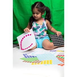 Dot Stickers,16 Sheet 10mm Round Coloured Dots Sticky Dots 2475 Circle Dot Labels Coding Dot Stickers for Office School Calendars Map Art Craft