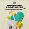 Picklepoppers Pickleball Starter Set of Premium Pickleball Paddles, Four (4)
