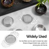 Guduling 3 Pcs Tea Strainers,Stainless Steel Tea Strainer,Teas Strainer Fine