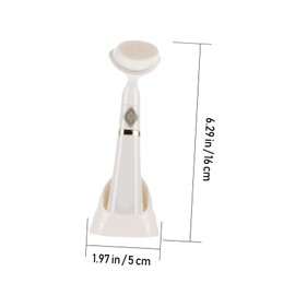 Beavorty Face Brush Face Brush Facial Scrubber Brush Face Scrub Brush Blackhead Removing Facial Brush Skin Care Brush Face Spa Brush Face Scrubber Brush Abs White