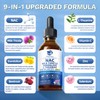 Lukaree NAC Supplement 600mg w/Milk Thistle -Liposomal NAC N-Acetyl-L-Cysteine Liquid