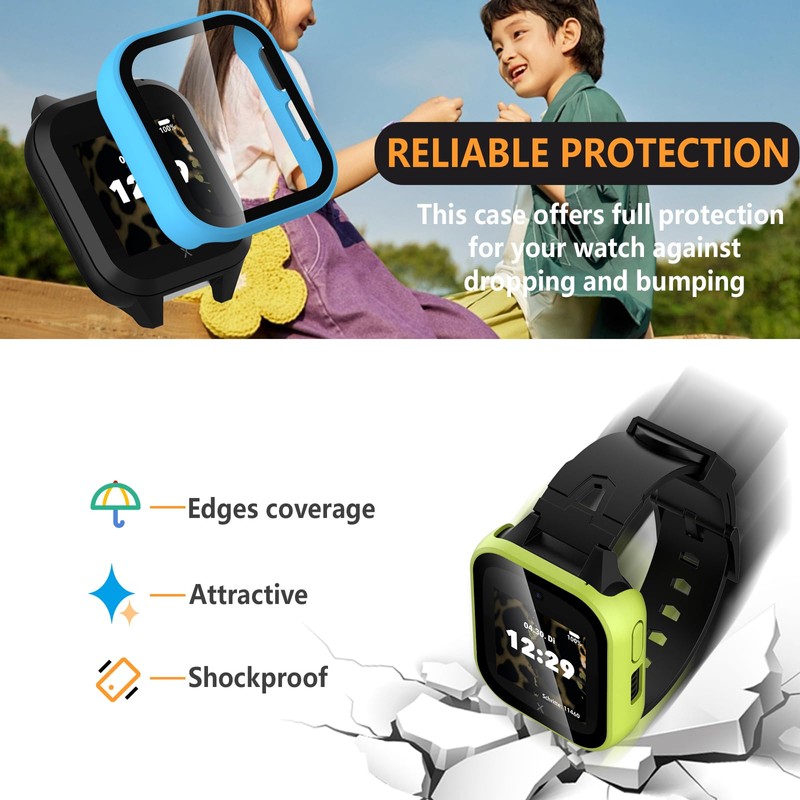 Hianjoo Pack of 5 Case with Screen Protector Compatible with