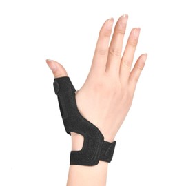 Lyivisk Universal Thumb Orthosis Left Right Breathable Thumb Splint Orthosis Thumb CCD Joint Universal Thumb Orthosis for Soft Tissue Injuries etc