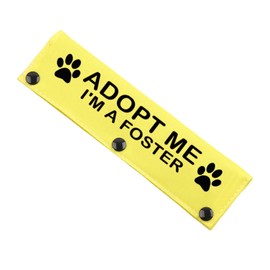 JXGZSO Adopt I’m A Foster Leash Sleeve Wrap Adopt Dog Leash Cover Dog Gift Rescue Gift (I'm A Foster DLS)