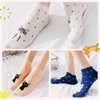 Neko Town Cat Socks, 5 Pair Set, Women's, Ankle Length,