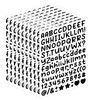 1180 Pcs Letter & Number Stickers – 10 Sheets 0.5