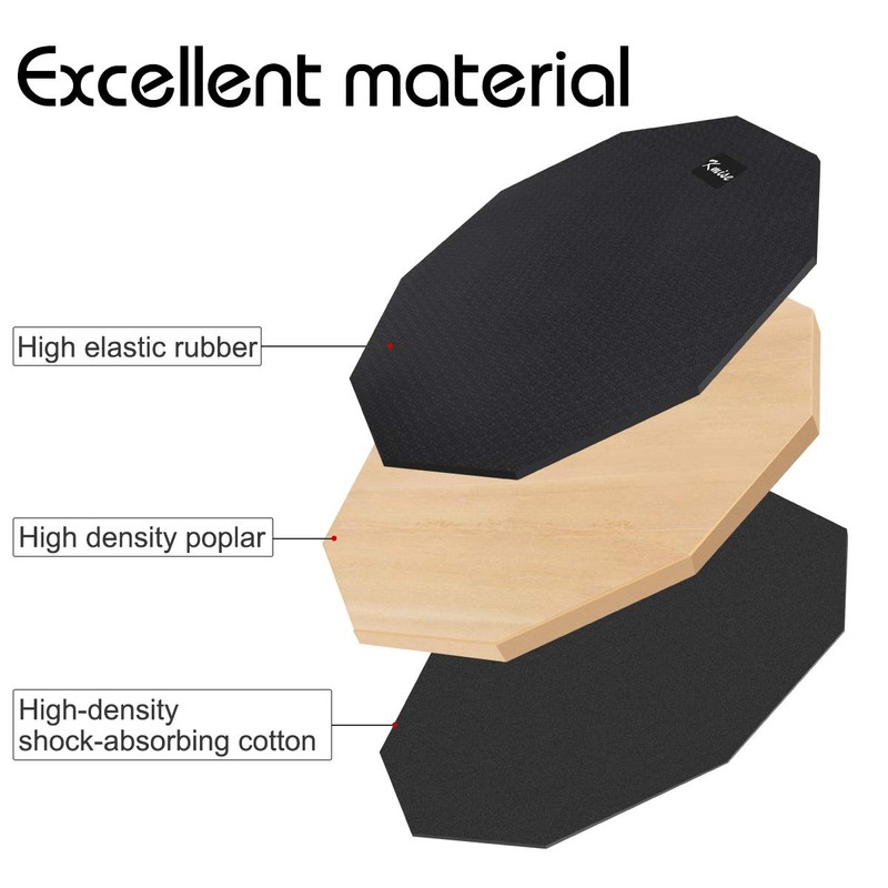 Horse Practice Drum Pad, 12 Inch Double Sided Exercise Drumming