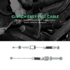 Tuperoymse Motorcycle Stunt Clutch Lever Easy Pull Cable System for