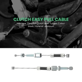 Tuperoymse Motorcycle Stunt Clutch Lever Easy Pull Cable System for Dirt Bike Parts