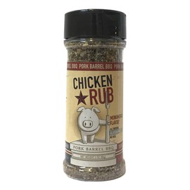 Chicken Seasoning and Spice Rub - BBQ Dad Gifts for Men - Pork Barrel BBQ Spices and Seasonings Sets - BBQ Gift Set - Grill Holiday Spice Basket: Pork Rub, Steak Seasoning and BBQ Rub, and Chicken Seasoning and BBQ Rub