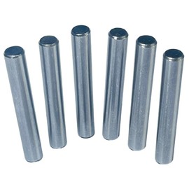 ZDingTech 6PCS 3/16 x 1-3/4 Dowel Pins,3/16 inch x 1-3/4 inch Metal Dowel pins,Shelf Pegs 3/16 inch,Alloy Steel pins Wood Bunk Bed Dowel Pins 3/16 Shelf Pins 3/16 inch Metal pins,Shelf Support Pegs