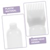 OHPHCALL 3pcs Hair Oiling Applicator Bottle Root Comb Applicator for