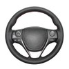 MEWANT Stitch On Custom Fit Steering Wheel Cover for Toyota