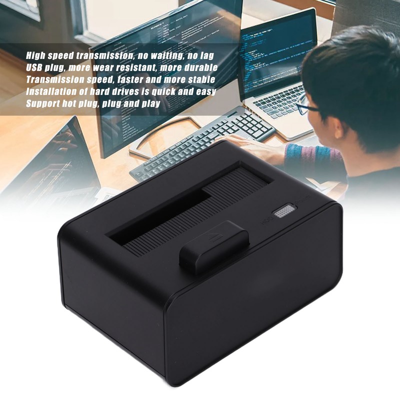 Hard Drive Docking Station Fast Transmission Speed Wear Resistant Good