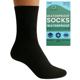 Aquasafe Guardsocks Waterproof Socks for Men and Women - 3-Layer Design Breathable and Comfortable Hiking Socks for Outdoor Activities in Wet Conditions