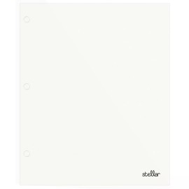 Office Depot® Brand Stellar Laminated 2-Pocket Paper Folder, Letter Size, White