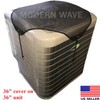 MODERN WAVE Central Air Conditioner Cover for Outside Units 36