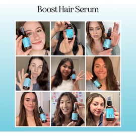 Maple Holistics Biotin Hair Growth Serum - Serum Espesante Capilar Romero Con Cafeína De Menta Y Aceite De Ricino Negro Para El Crecimiento Del Cabello - Serum Voluminizador Para El Crecimien
