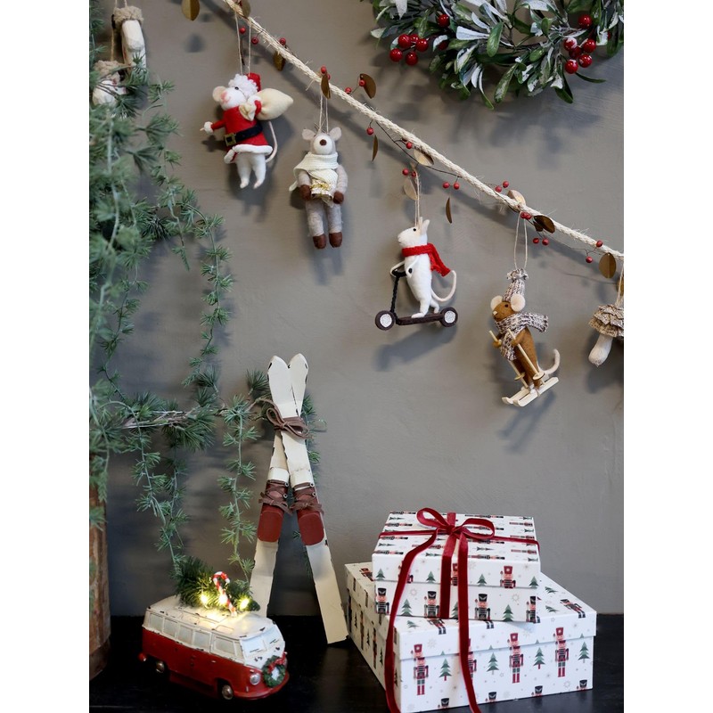 Christmas Tree Decoration Mouse Felt Christmas Decoration Tree Decoration Christmas