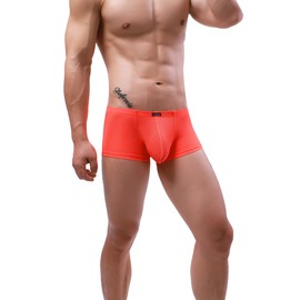 IKINGSKY - Calzoncillos tipo calzones transpirables para hombre, sexy, de talle bajo, para hombre, Paquete de 2, Medium