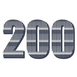 deegtran Pens Bulk, 200 Pack No Bleed Blue Barrel Click Pens, Wholesale Retractable Ballpoint Pens, Pens Medium Point, Smooth Ink Pens, 1.0MM Black Ink