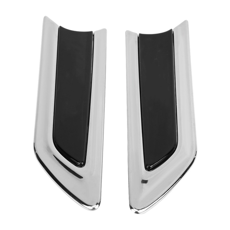 2 pcs Car Side Body Hood Emblem Cover Trim for