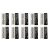 200pcs 022 Slot Dental Brackets Brace Highly Polished Monoblock Edgewise