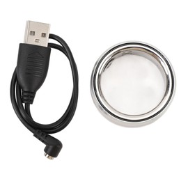 Smart Ring Stainless Steel Sleep Body Temperature Steps Monitoring Lightweight Fitness Health Tracker Ring Silver 23 ID: 20.6mm/0.81in, for Finger Circumference: 64.6mm/2.54in