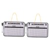 Gogogmee 2pcs Golf Scoreboard with Dry Erase Surface: Writable Erasable