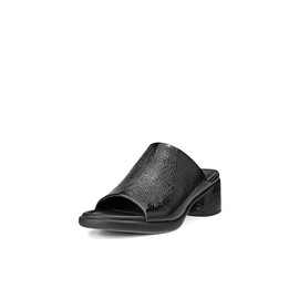 ECCO Women's Sculpted 35 Luxe Mule Heeled Sandal, BLACK, 7-7. 5