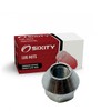 Sixity Auto Nickel Plated Bulge Open Wheel Lug Nuts -