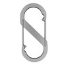 Aluminium S-Shaped Carabiner Hooks, 88mm x 40mm, Set of 3,