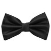 MASADA Men's Bow Tie Silk Look Fully Adjustable Handmade Hook