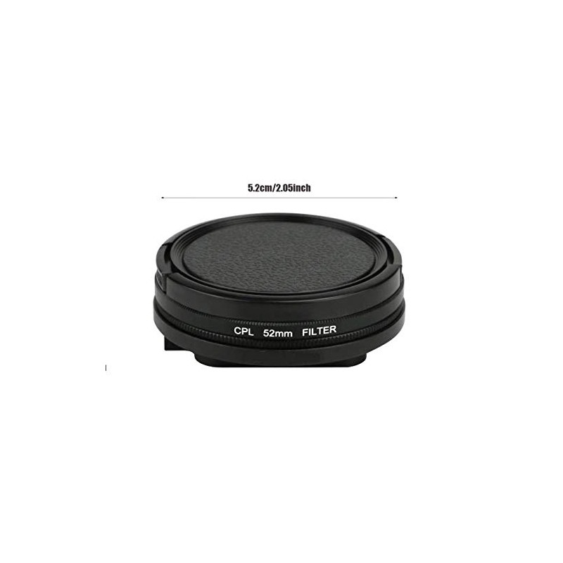 CPL 52mm Filter Lens for GoPro Hero 5/6/7 Black