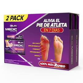 Silkamedic SILKA MEDIC Gel Antimicótico para PIE DE ATLETA, 2 x 30g