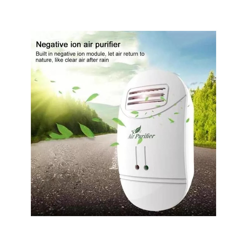 CIKUSO Purificador Ionizador Limpiador Aire Iones Para El Hogar 4pz
