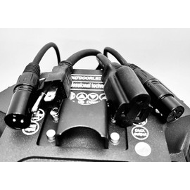 18x18W Outdoor IP65 RGB Tricolor 3in1 LED Professional LED Stage Light Waterproof Die Cast Aluminum Body 15/45 Degree (45 Degrees)