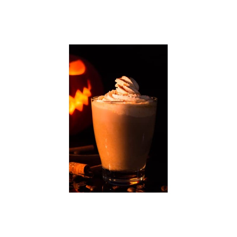 Pumpkin Spice: 120-Page Blank Lined Notebook