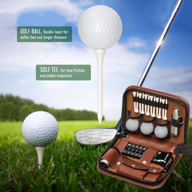 HIRQUITICKE Golf Gift Sets for Men & Women - Golf