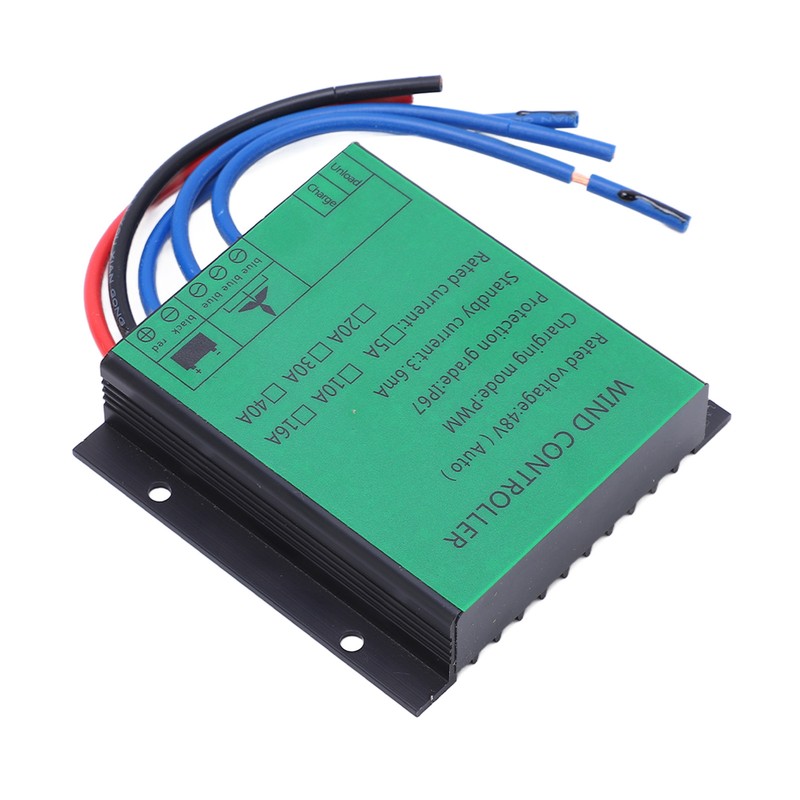 Wind Turbine Generator Controller 1000W Efficient PWM Charging IP67 LED