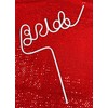 White Bride Hen Do Party Straw ~ White Bride Straw
