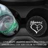 KVAEY 2 PCS Car Cup Holder Coaster, 2.76 Inch Anti