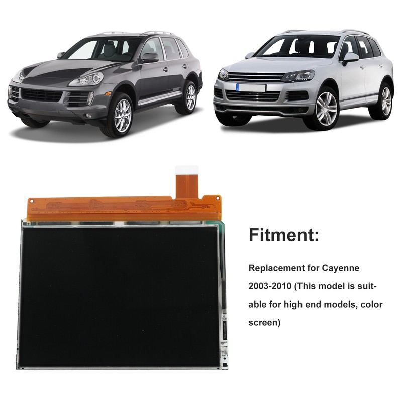 5in Instrument Cluster LCD Display Glass Scratch Free Center Screen