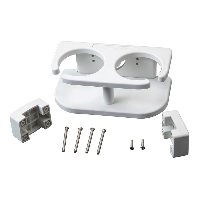 Extreme Max 3005.5692 Adjustable 2-Drink Mug Cup & Can Holder