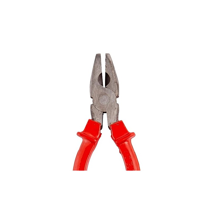 Blackspur - Cast Iron Combination Pliers - 15cm - Red