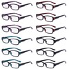 Eyekepper 12 Pcak Patterned Temples Reading Glasses Retro Readers Women