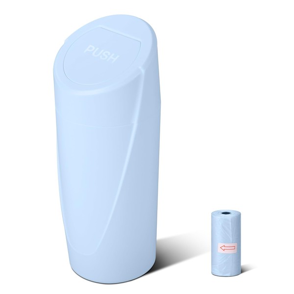 Car Trash Can Bin with Lid - Car Garbage Can