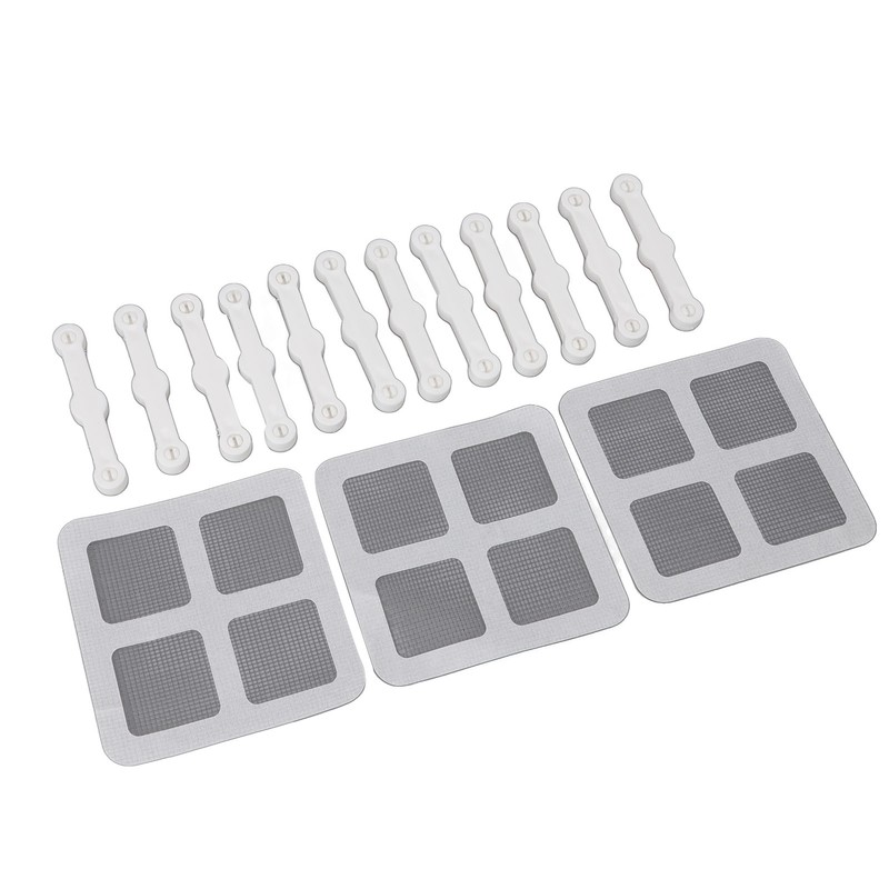 12Pcs Screen Window Clips Home Windows Mounting Buckle for Fly