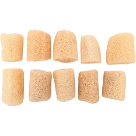 Esponja Luffa Natural Orgánica 100% Ecológica para Baño y Limpieza (10 Pzas)