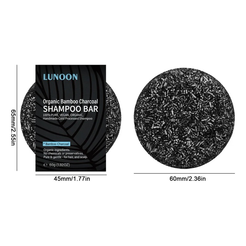 2025 Champú Para Barba Y Cabello Oscurecidos, 3 Piezas